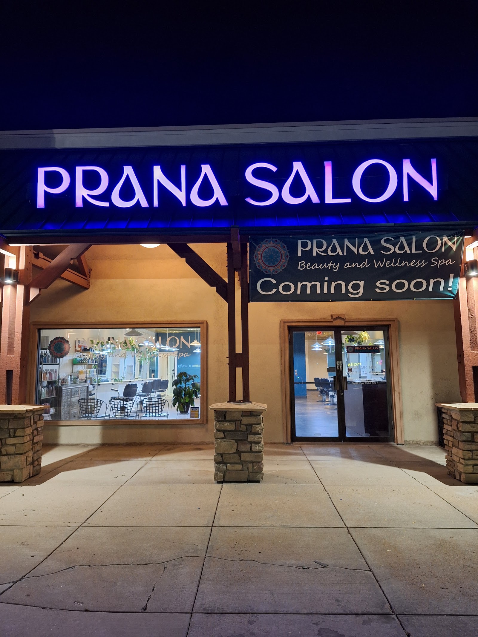 Prana Beauty and Wellness Salon logo